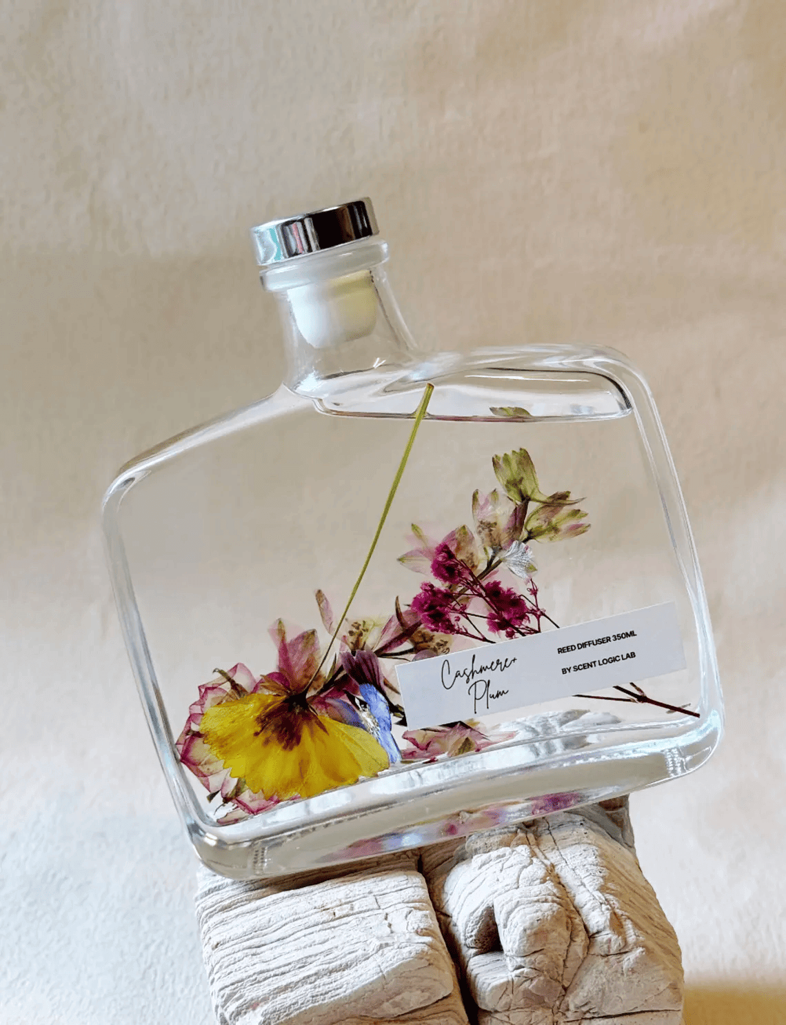 Handmade Botanical Reed Diffuser 12 oz | Premium Aromatherapy Home Fragrance & Decor