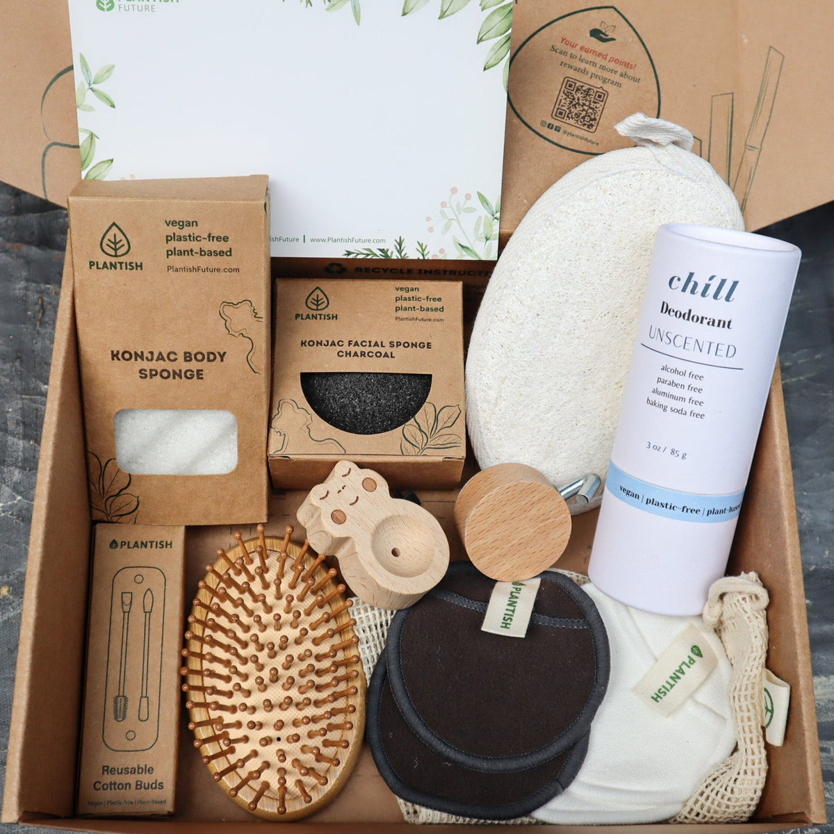 Wholistic Care Gift Set – The Bloom Set | Eco Self-Care Gift Box for Women